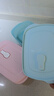 特百惠（Tupperware）長(cháng)方飯盒1L可微波加熱學(xué)生上班族午餐飯盒便攜密封便當盒 柔蜜粉 曬單實(shí)拍圖