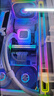 九州風(fēng)神（DEEPCOOL）冰果360水冷CPU散熱器白色/300W/動(dòng)感果凍光效/PWM調速水泵/3年質(zhì)保/支持1851 曬單實(shí)拍圖