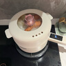 七彩叮當(URINGO)電煮鍋【國家補貼】多功能鍋小電鍋宿舍小鍋電火鍋一人食大容量電煮鍋3升配蒸籠SD04Z 曬單實(shí)拍圖