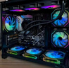 華碩（ASUS）全家桶13400F/14600KF/RTX5060獨顯海景房組裝電腦游戲電競直播渲染設計臺式主機DIY整機 I5 14600KF+RTX5060 |高配版 曬單實(shí)拍圖