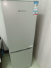 上菱183升雙開門冰箱小型出租房2-3人用 出租屋家用兩門二門小戶型雙門電冰箱以舊換新BCD-183D 曬單實(shí)拍圖