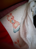 貝肽斯兒童枕頭天然乳膠枕1歲-6歲定型寶寶護頸安撫枕 星兔50*30*3/5cm 曬單實(shí)拍圖