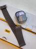 W&P2025新款適用蘋果手表表帶apple watch ultra3/2米蘭尼斯降落傘式按扣表帶iwach S11/10/9/8/7/SE 官款米蘭工藝升級 原色 49/46/45/44MM 曬單實(shí)拍圖