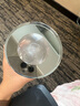 思寶（SIBAO） 思寶玻璃杯高山流水雙層口杯隔熱自然沉淀泡茶杯商務(wù)車載辦公杯 2號(350ml)（90%客戶的選擇） 曬單實拍圖