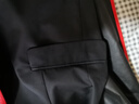 紅蜻蜓【順豐-次日達可選]西服套裝男士修身商務(wù)正裝職業(yè)裝上班西裝婚禮 黑色 2XL 【西服+西褲】+贈皮帶 曬單實(shí)拍圖