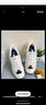 斯凱奇（Skechers）女鞋秋冬小白熊休閑鞋子厚底增高百搭運(yùn)動(dòng)軟底老爹鞋99999863 白色/海軍藍(lán)色/WNV 37 曬單實(shí)拍圖
