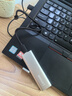 聯(lián)想（Lenovo）1TB 移動(dòng)硬盤(pán)固態(tài)(PSSD) ZX1 Type-c USB3.1雙接口 讀速560MB/s 手機直連 電腦 銀色 曬單實(shí)拍圖