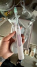 飛利浦（PHILIPS）【肖戰推薦】電動(dòng)牙刷鉆石3系 教師節禮物 情侶男生/女友 微泡水流 HX5171/04淡粉色 國家補貼 曬單實(shí)拍圖