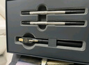 派克（PARKER）【可AI定制賀卡】簽字筆 商務(wù)送禮 男女生日禮物 文具套裝 威雅XL逐浪藍金夾寶珠筆+流光禮盒 曬單實(shí)拍圖