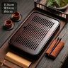陶福氣茶盤(pán)家用輕奢現代小型儲水式茶臺功夫茶具竹茶盤(pán)長(cháng)方形簡(jiǎn)約托盤(pán) 福和茶盤(pán)(中)【升級加厚】 曬單實(shí)拍圖