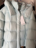冰潔BINJORA 25冬短款可脫卸帽羽絨服女95鴨絨加厚保暖外套J5400DO31T 曬單實(shí)拍圖