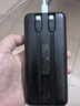 品勝【3C認(rèn)證】充電寶自帶雙線20000毫安大容量可上飛機(jī)22.5W快充移動(dòng)電源適用蘋果17promax小米華為黑 曬單實(shí)拍圖