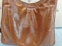 DISSONA迪桑娜hobo單肩包斜挎包真皮腋下包通勤包女士包包【禮物】 棕色 曬單實(shí)拍圖