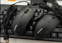 聯(lián)想（Lenovo）KM210鍵盤鼠標(biāo)套裝 有線鍵鼠套裝 全尺寸商務(wù)辦公  筆記本電腦鍵盤臺(tái)式機(jī)一體機(jī) 黑色 曬單實(shí)拍圖