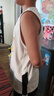 361°兒童運動(dòng)套裝25夏季男童3-14歲速干透氣籃球套裝 白160 曬單實(shí)拍圖