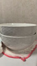 京東京造大容量湯碗水煮碗陶瓷碗家用大號(hào)面碗沙拉碗奶油華夫8英寸碗2個(gè)裝 曬單實(shí)拍圖