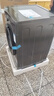 海爾（Haier）超薄 滾筒洗衣機(jī)全自動(dòng) 10公斤大容量 家用租房全自動(dòng) 變頻 除菌螨 一級(jí)能效  國(guó)家補(bǔ)貼20% 【洗脫一體】高溫筒自潔+抗菌窗墊 曬單實(shí)拍圖