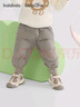巴拉巴拉童裝寶寶羽絨褲高腰護(hù)肚長(zhǎng)褲男女童2025冬裝保暖褲子208425108208 曬單實(shí)拍圖