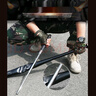 野人谷【模具鋼】實(shí)心甩棍打狗棒防狗棍防身武器合法隨身伸縮棒安防安保 悍馬加固26寸黑色伸開65CM可碎磚 曬單實(shí)拍圖