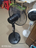志高（CHIGO）電風(fēng)扇落地扇家用臺式夏天小宿舍遙控立式搖頭工業(yè)大風(fēng)力電扇 16英寸機械五葉三檔定時(shí)1.7米線(xiàn) 曬單實(shí)拍圖