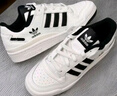 阿迪達斯 ADIDAS 三葉草 男女 運動(dòng) 休閑鞋 IH7830 黑/白 40碼UK6.5碼 曬單實(shí)拍圖