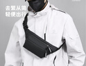 Right Away斜挎包男腰包胸包男士挎包單肩小背包男包運動斜肩包戶外男生小包 曬單實拍圖