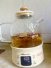 小熊（Bear）全玻璃壺體養(yǎng)生壺恒溫壺 辦公室多功能煮茶壺花茶壺 0金屬養(yǎng)生杯 24h預(yù)約24h保溫 1L YSH-M10H3 曬單實拍圖