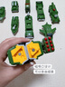 夢(mèng)多福兒童百變磁力機器人玩具3-6歲變形玩具車(chē)男孩男童益智生日禮物 曬單實(shí)拍圖