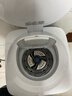 美的（Midea）洗衣機全自動(dòng) 3公斤嬰兒小型迷你波輪母嬰兒童內衣褲襪洗衣機健康除螨洗 以舊換新 家電國家補貼 MB30VH36E【加熱款】 曬單實(shí)拍圖
