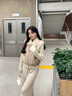COCO LIMITED甄選意大利進(jìn)口國王托卡三色直毛皮毛一體外套 袖子可脫卸馬甲 暈染米 預售 M 曬單實(shí)拍圖