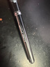 uni三菱（uni）UB-205高科技走珠筆直液式 0.5mm太空抗壓簽字筆學(xué)生考試水筆防漏墨 黑色 單支裝 曬單實拍圖