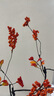 掬涵仿真藤蔓仿真花擺設中式插花客廳裝飾楓葉玄關(guān)干花花藝禪意擺件 紅色秋楓葉中號1支+橙色1支 易塑型 曬單實(shí)拍圖