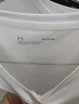 安德瑪（UNDERARMOUR）短袖T恤男 25夏季新款運動(dòng)服跑步健身訓練打底衫彈力透氣圓領(lǐng)T恤 【彈力快干】【Tech面料】白色 M (170/92A) 曬單實(shí)拍圖