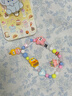 繁夏海綿寶寶串珠手機鏈包包掛件裝飾ccd掛飾相機鏈防丟鑰匙扣掛鏈女 曬單實(shí)拍圖
