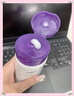 德妃（DERMAFIRM）保濕潔面乳紫蘇紫150g洗面奶氨基酸男女敏感肌禮物 曬單實(shí)拍圖