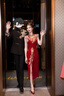 皮爾卡丹（pierre cardin）新郎中山裝2025年新款男士結婚禮服中式訂婚接親西服套裝男款修身 A款(含褲子) XL 曬單實(shí)拍圖