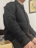 男士棉服外套2025冬季加絨加厚保暖防寒棉襖男裝棉衣外套爸爸加絨 藍色 加絨加厚款 3XL 推薦140-160斤 曬單實(shí)拍圖