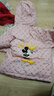 迪士尼（Disney）【送包】?jì)和鸾q服男女童滿(mǎn)印90絨兩面穿羽絨外套 皮粉 150 曬單實(shí)拍圖