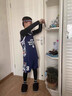 玉宇帆兒童籃球服套裝定制男女童運(yùn)動(dòng)訓(xùn)練服速干四件套秋冬季隊(duì)服籃球衣 ADM-L025黑色四件套 3XL碼身高175-180cm體重70-80kg 曬單實(shí)拍圖