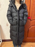 樂(lè )町【商場(chǎng)同款】基礎中長(cháng)款羽絨服冬季新款保暖外套C1ACE4328 黑色 M 曬單實(shí)拍圖
