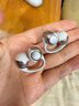 韶音（SHOKZ）OpenDots ONE動(dòng)鈦圈開(kāi)放式藍(lán)牙耳機(jī)耳夾式無(wú)線耳機(jī)藍(lán)牙跑步運(yùn)動(dòng)耳機(jī)E310 星際白 曬單實(shí)拍圖