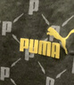 彪馬（PUMA）純棉白色印花休閑短袖T恤男子夏季圓領運動上衣 532663 黑色-全印花-01 L (180/100A) 曬單實拍圖