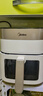 美的（Midea）空氣炸鍋免翻面 智能電子觸控 可視大視窗 家用實(shí)用大容量6.5L 空氣炸鍋微波爐烤箱一體機(jī) KZC6517 曬單實(shí)拍圖