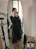 太平鳥(niǎo)女裝2024年冬季小香風(fēng)針織半裙A1FCE4134 馬路灰上衣 M 曬單實(shí)拍圖
