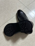 金猴皮鞋男牛皮三接頭商務(wù)正裝鞋百搭結婚單鞋 QJ2210A 黑色 42碼 曬單實(shí)拍圖