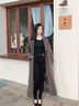 ONLY2025夏季新款個性腳口毛邊高腰緊身九分褲牛仔褲女|125349025 J09 深牛仔灰色 S S標(biāo)準(zhǔn)褲長 曬單實拍圖