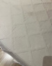 潔麗雅（Grace）床笠可水洗加厚夾棉床罩床單防塵罩防滑床墊保護套 茉莉奶白1.5米 曬單實(shí)拍圖