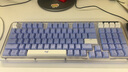 羅技（Logitech）ALTO KEYS K98M 琥珀系列 AI客制化無(wú)線(xiàn)機械鍵盤(pán) 熱插拔大理石軸 藍紫色 曬單實(shí)拍圖
