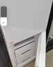 美的（Midea）190/230冰箱雙開門 兩門三門小戶型家用 租房宿舍冰箱 可冷藏冷凍 小巧不占地 小型白色 低溫補(bǔ)償 【三門】MR-230TE 曬單實(shí)拍圖