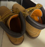 添柏嵐（Timberland）官方踢不爛男款大黃靴馬丁靴防潑水偏大|A27TP A27TPW/小麥色 TB1 僅批次不同 41.5 鞋內長(cháng)：26cm 曬單實(shí)拍圖